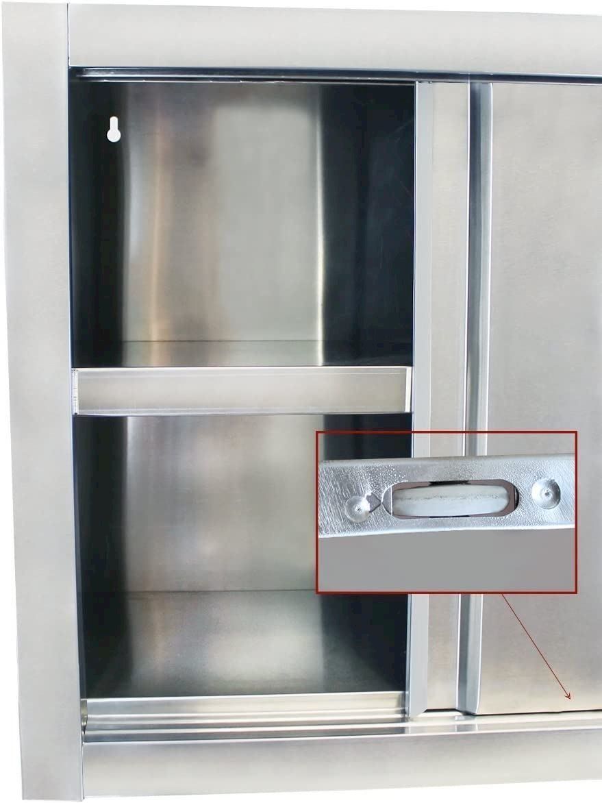 Attrezzatura professionale & Gastronomia: Beeketal BWS140 Edelstahl Hängeschrank – Nuovo e nell'imballaggio originale da Bottighofen venduto da zaap 2