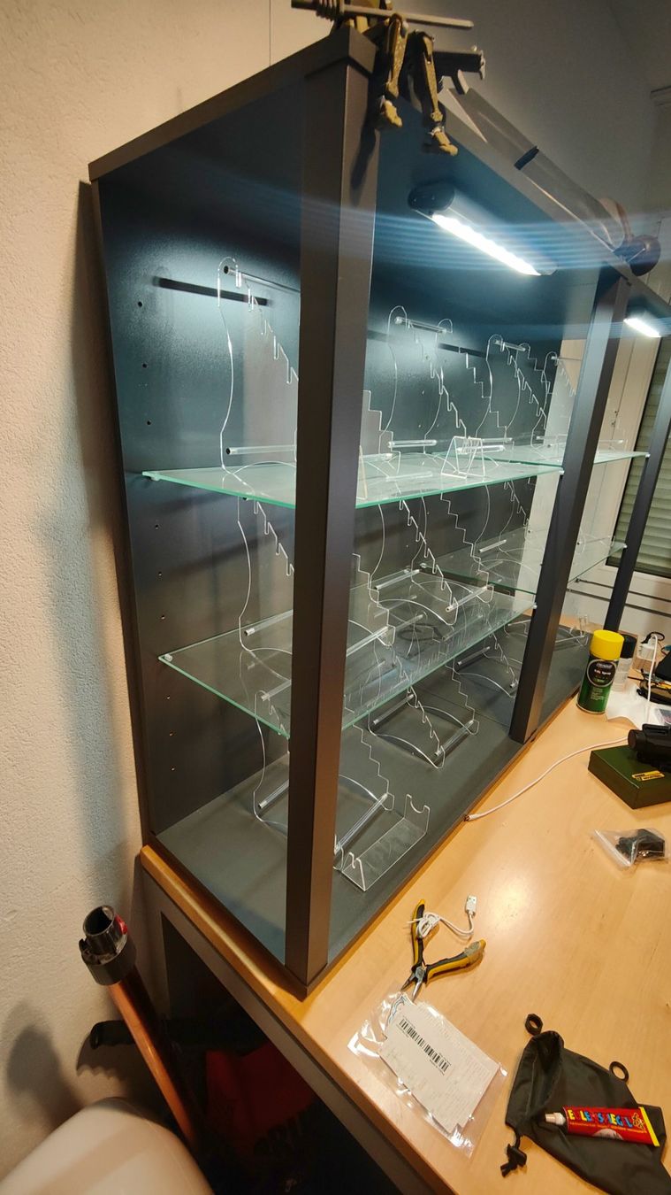 Vitrinen: 2x VCM Vitrine Glasol Messer Display – Neu (gemäss Beschreibung) aus Lupfig von SunnyBunny 2