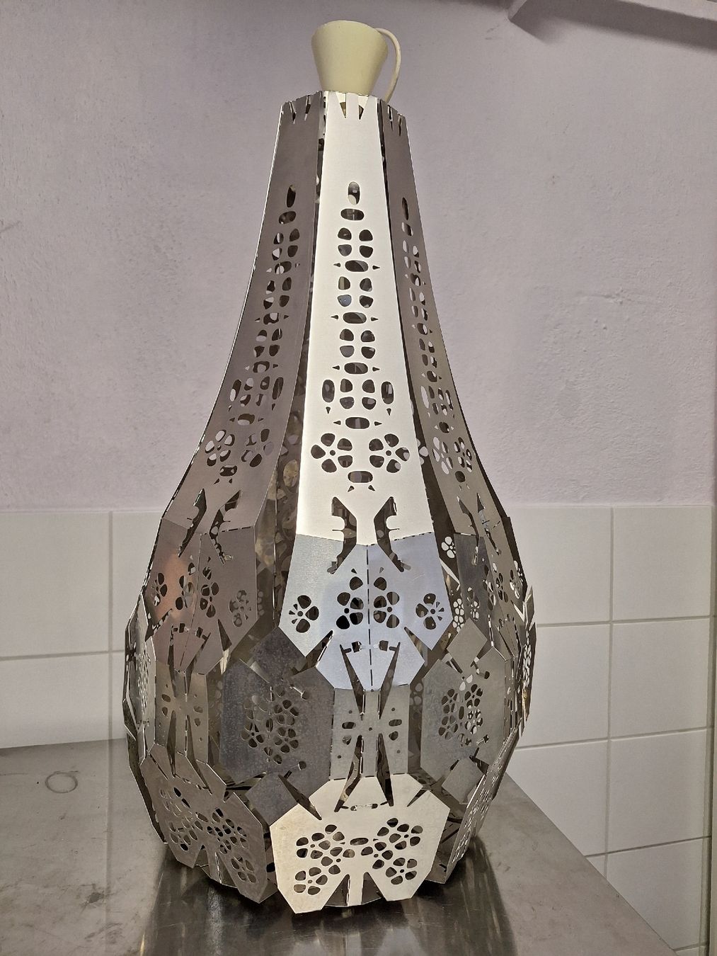Lampadari & plafoniere: Leuchter Aluminium Italien – Usato da Langenthal venduto da Physycer0 6