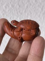 Japon netsuke en bois de buis objet traditionnel
