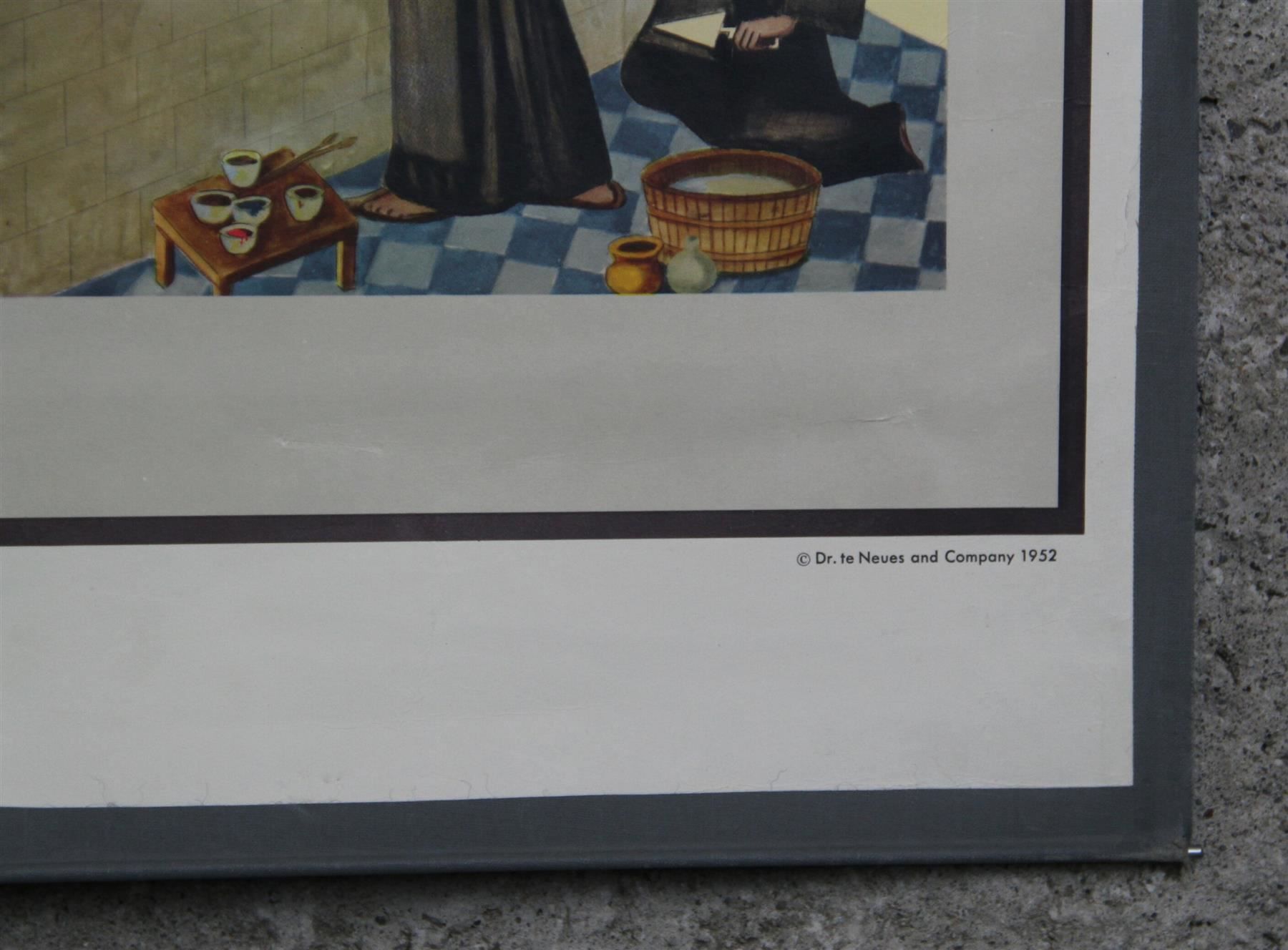Foto & Immagini: Schulwandbild "Klosterleben 12. Jh." – Usato da Birrwil venduto da brandschatz_birrwil 4