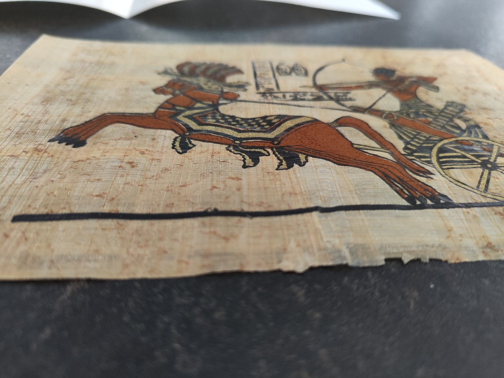 Foto & Immagini: Deko Papyrus_ Streitwagen Motiv – Usato da Steinerberg venduto da Magnum86 4