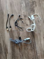 Ladekabel Iphone mit USB + Autoadapter + AUX