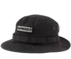 Supreme Boonie schwarz / Kappe / Mütze / Hut / Cap / NEU