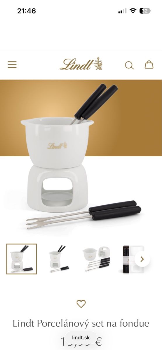 Services de table: Lindt fondue set – Neuf avec emballage d'origine à Basel par ves_yxb5 2