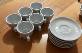ANCAP Espressotassen, 6er Set, Made in Italy
