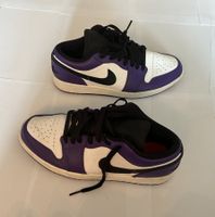 Nike Air Jordan 1 Low Court Purple – Gr. 43 (US 9.5)