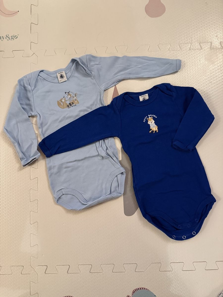Petit Bateau Kleiderpakete & -sets: Petit Bateau 2 bodys 18m – Gebraucht aus Zürich von mimi2013 1
