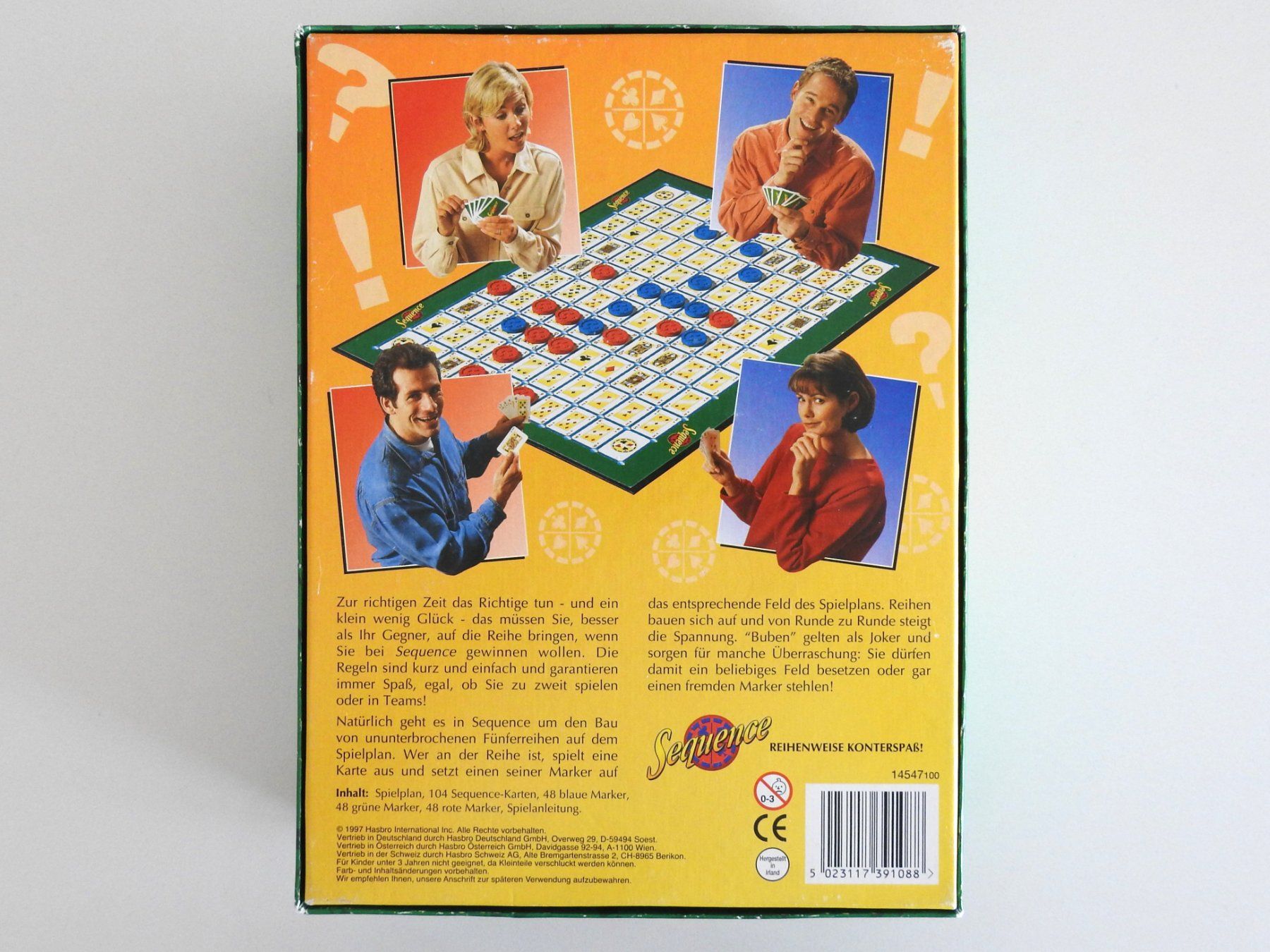 Parker Giochi: Sequence – Karten-Brett-Spiel – Usato da Büttenhardt venduto da LexyMara 1