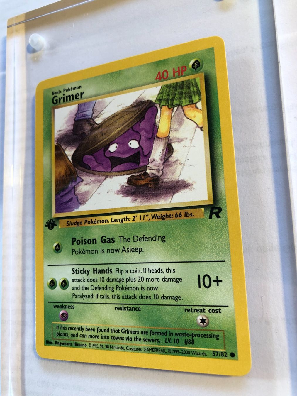 Sammelbilder & Trading cards: Grimer 1st Team Rocket - MINT - ab 1.- – Gebraucht aus Giubiasco von dan_pr8b 2