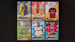 Panini FIFA 365 Adrenalyn XL 2023 - Lot 6 cartes