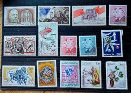 MONACO timbres neufs ** 1986-87