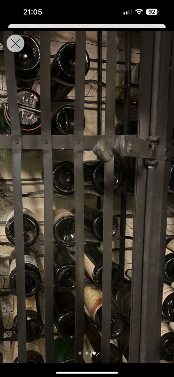 Étagères: Antikes Eisen Weinregal – D'occasion à Rudolfstetten par Laramalna 4