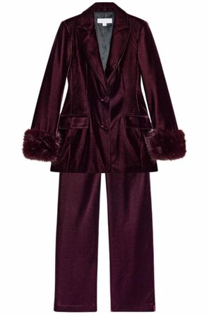 ZARA Samtblazer & Samthose Gr. L&M 