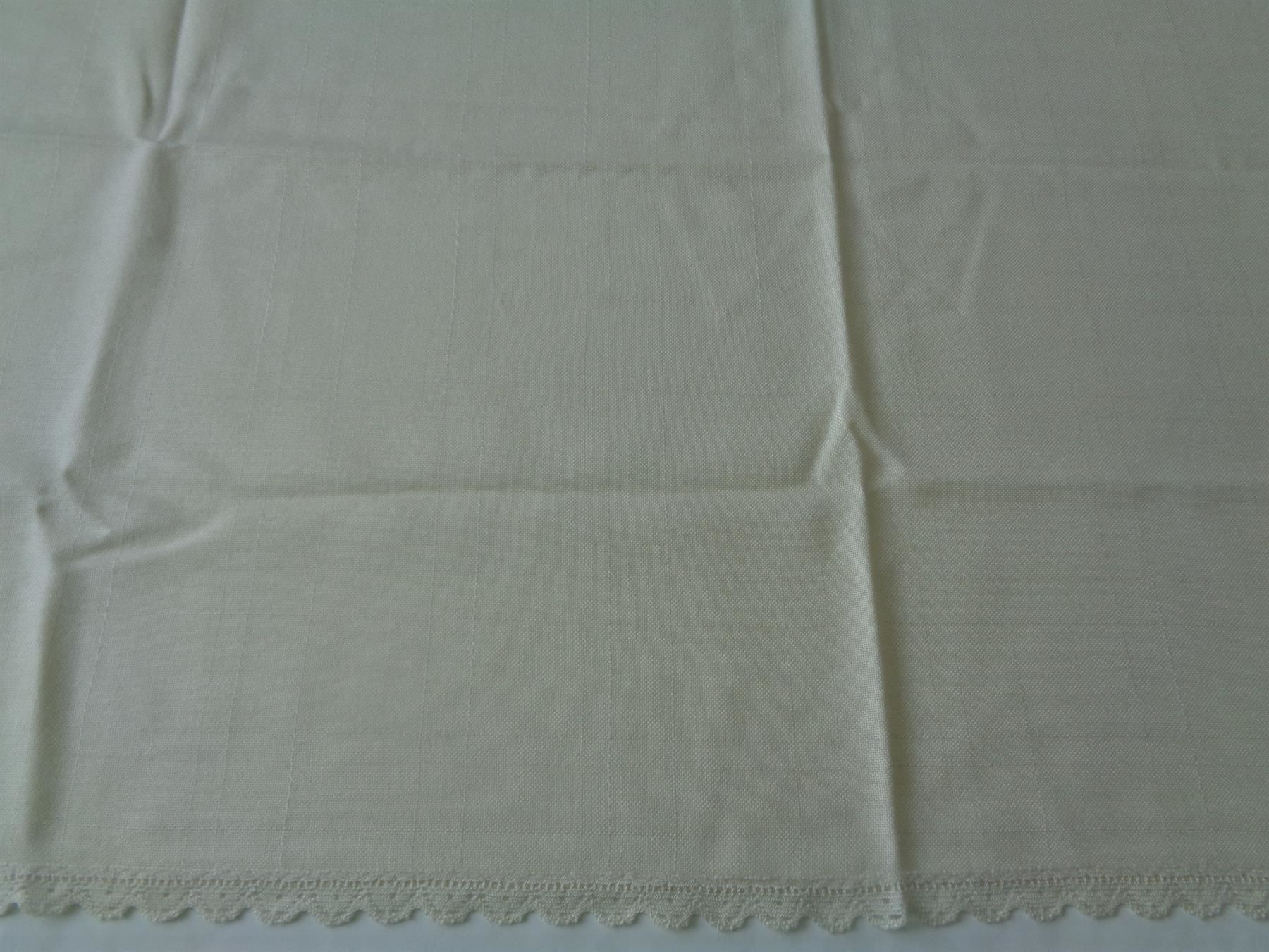 Coperte: Tischdecke beige 133x155 cm. Polyacryl – Usato da Chur venduto da omonia 1