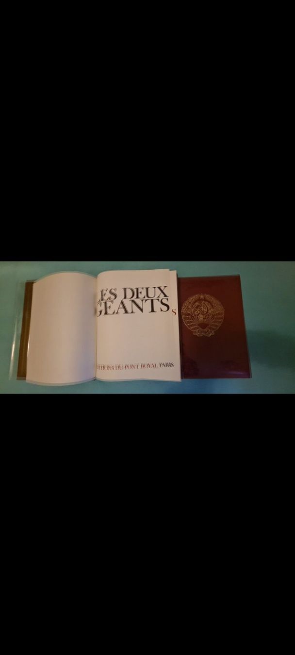 Livres: Les deux géants/ USA / URSS – D'occasion à Cortaillod par signep 1