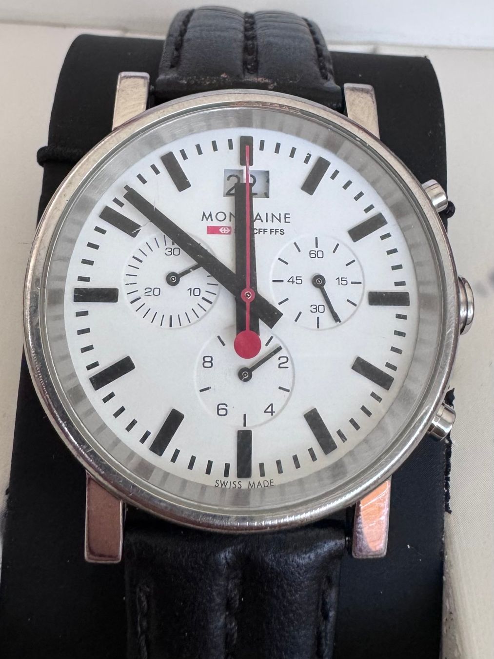 Mondaine Montres: Mondaine Stoppuhr SBB gebraucht – D'occasion à Nottwil par Lil73 1
