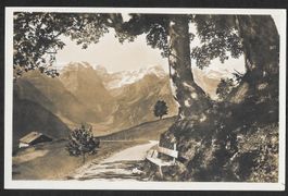 Braunwald Teilansicht mit Tödigruppe