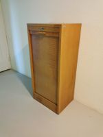 Büro Rollschrank Holz Vintage