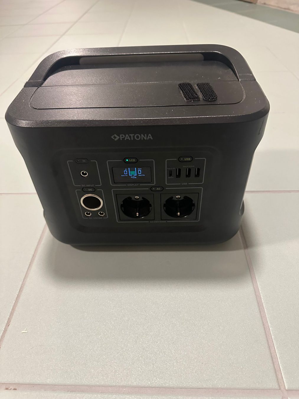 Batterie: Powerstation PATONA Autarc 600 – Usato da Payerne venduto da pop_ghf9