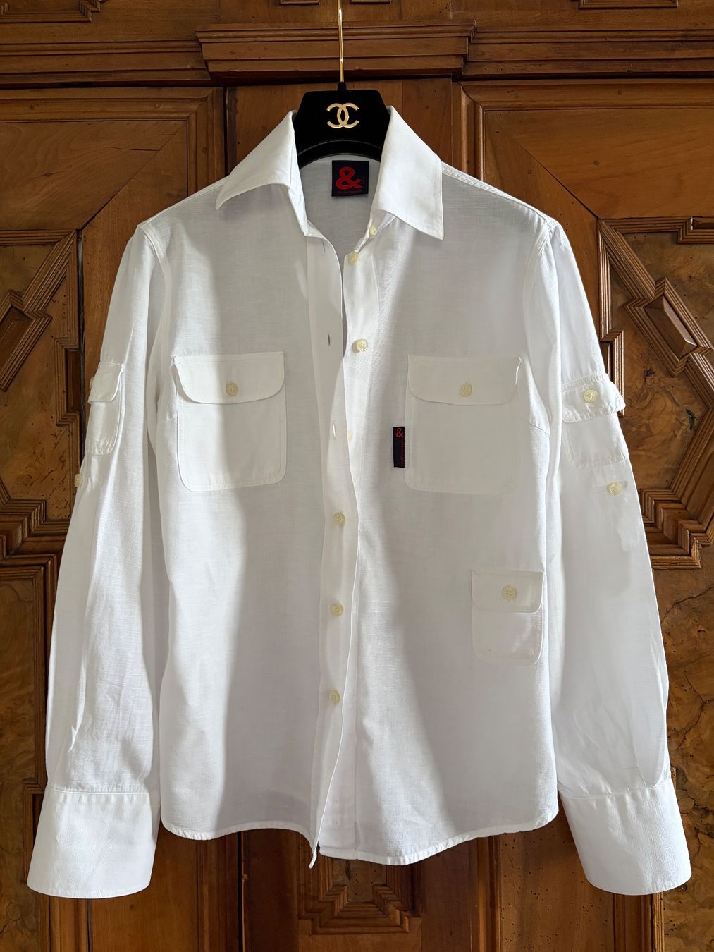 Dolce & Gabbana Camicette: DOLCE & GABBANA  Bluse Gr. 42 IT  100 % Baumwolle – Usato da Interlaken venduto da Bona55