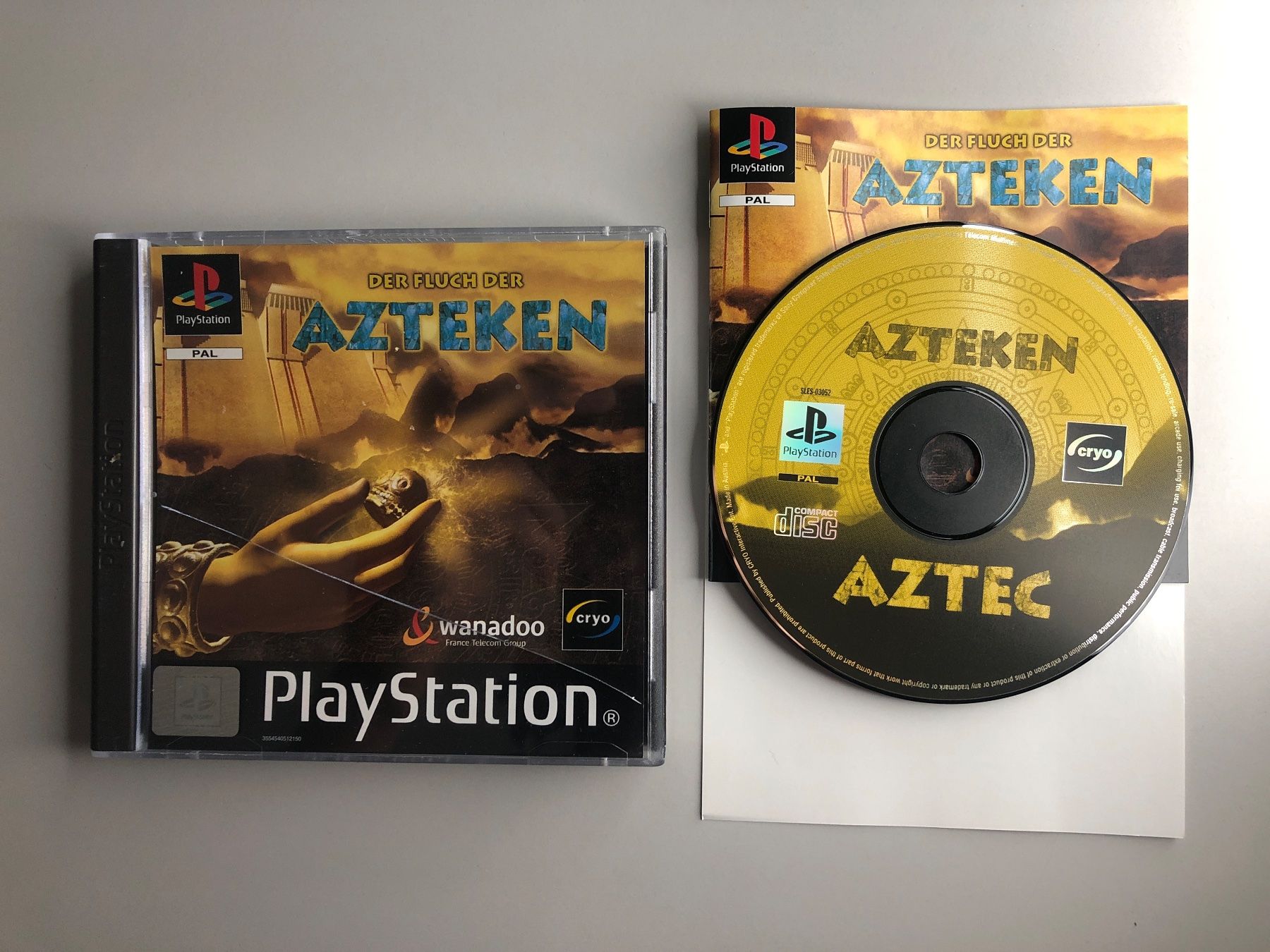 Sony Giochi: Der Fluch der Azteken - PS1 – Usato da St.gallen venduto da taduz