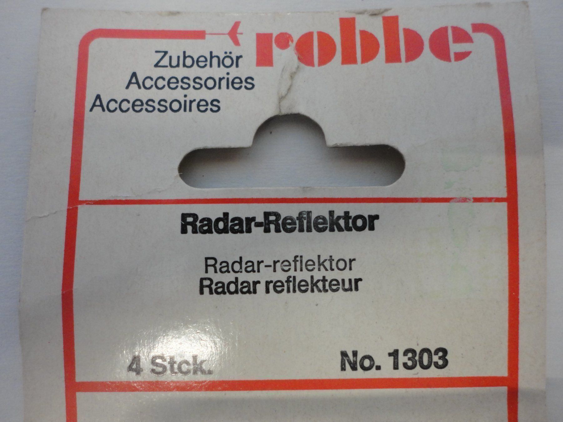 Robbe Modellismo RC: Robbe Radar-Reflektor für Schiffe – Nuovo e nell'imballaggio originale da Horgen venduto da RcModell 2