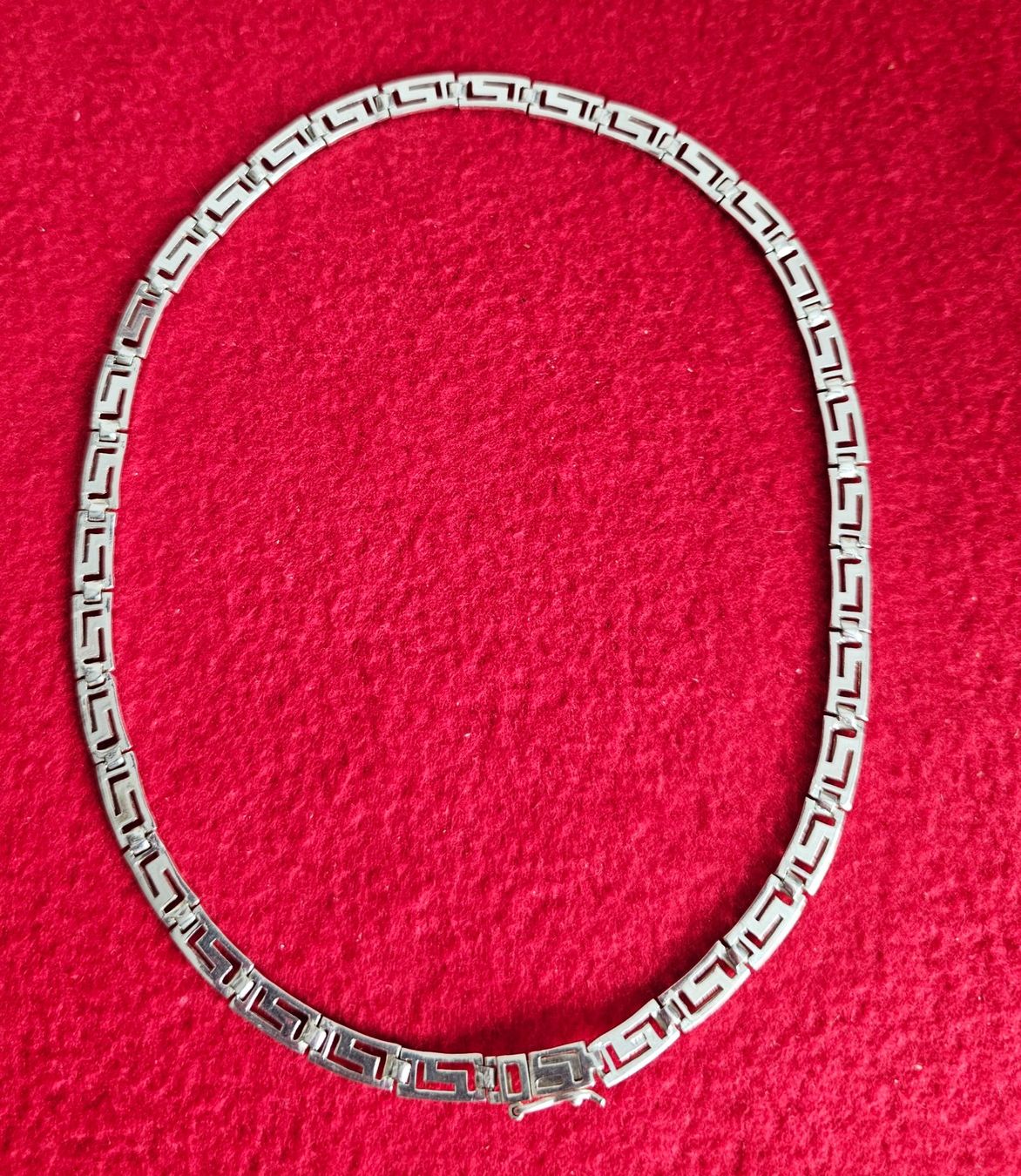 Ketten: Silber 925 Halskette Versace Muster – Gebraucht aus Bronschhofen von Xena37 2