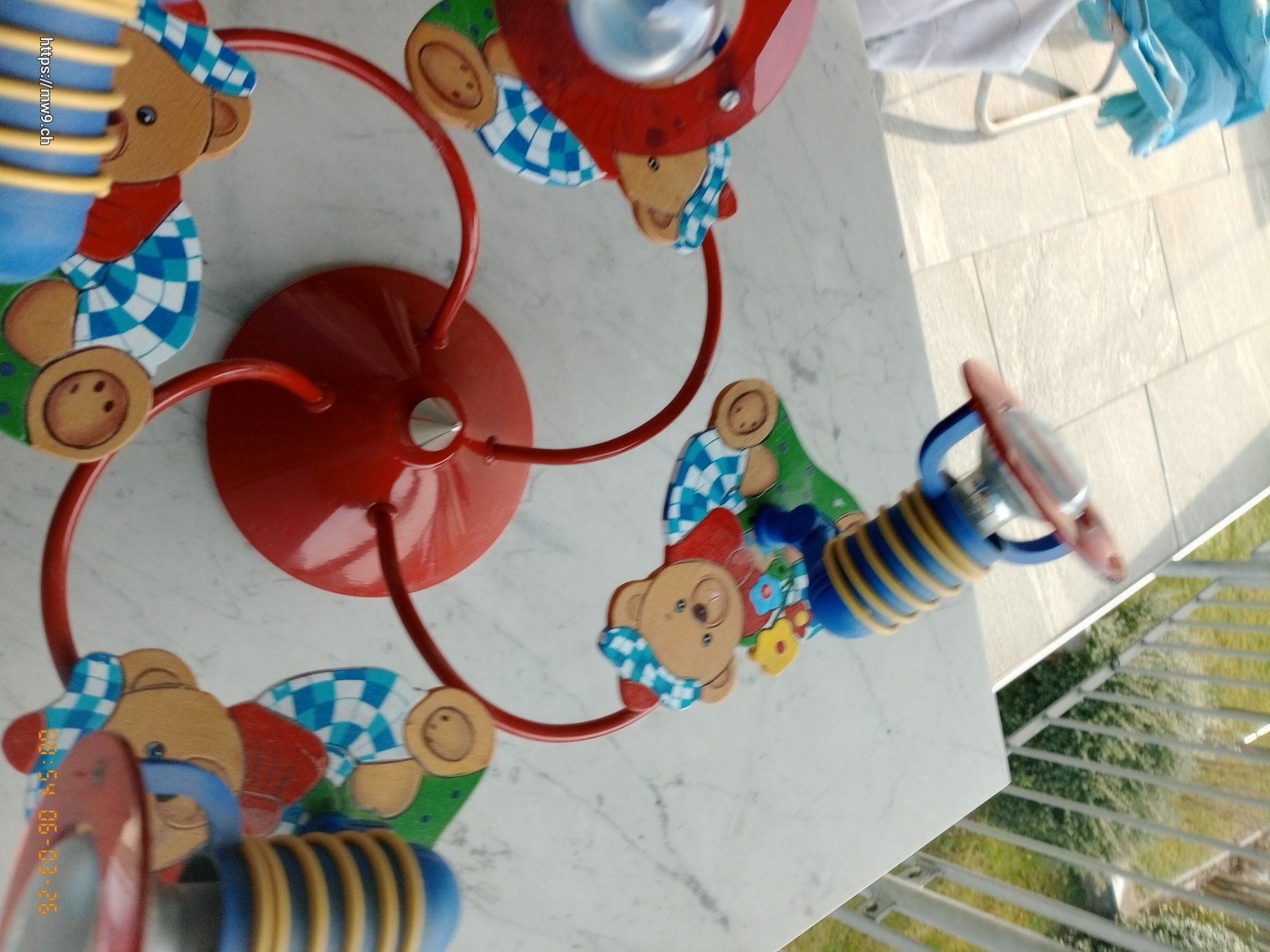 Lampadari & plafoniere: Kinderlampe Teddybär - Drehbare Kinderzimmer Deckenleuchte – Usato da Castione venduto da Markus_Winter_Ticino 2
