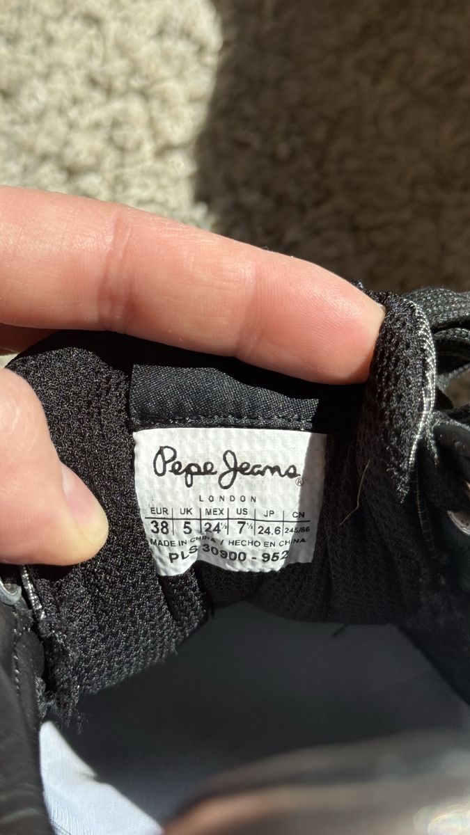 Pepe Jeans Scarpe da donna: Pepe Jeans Turnschuhe Größe 38. – Usato da Arbon venduto da mau_52qv 4
