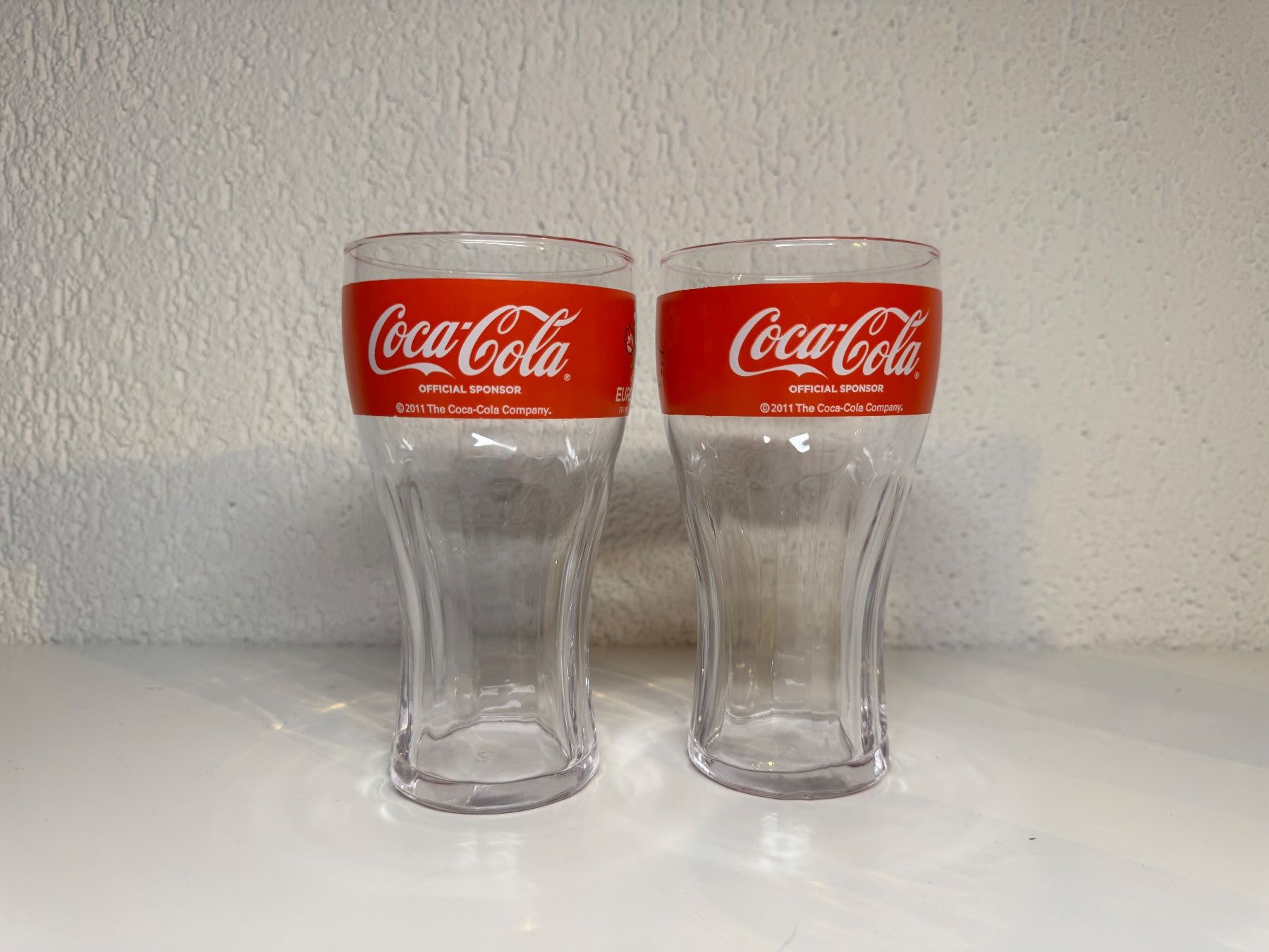 Coca-Cola Bicchieri: Coca Cola Gläser Fussball 2011 – Usato da Grosswangen venduto da Second_hand_paradise 2