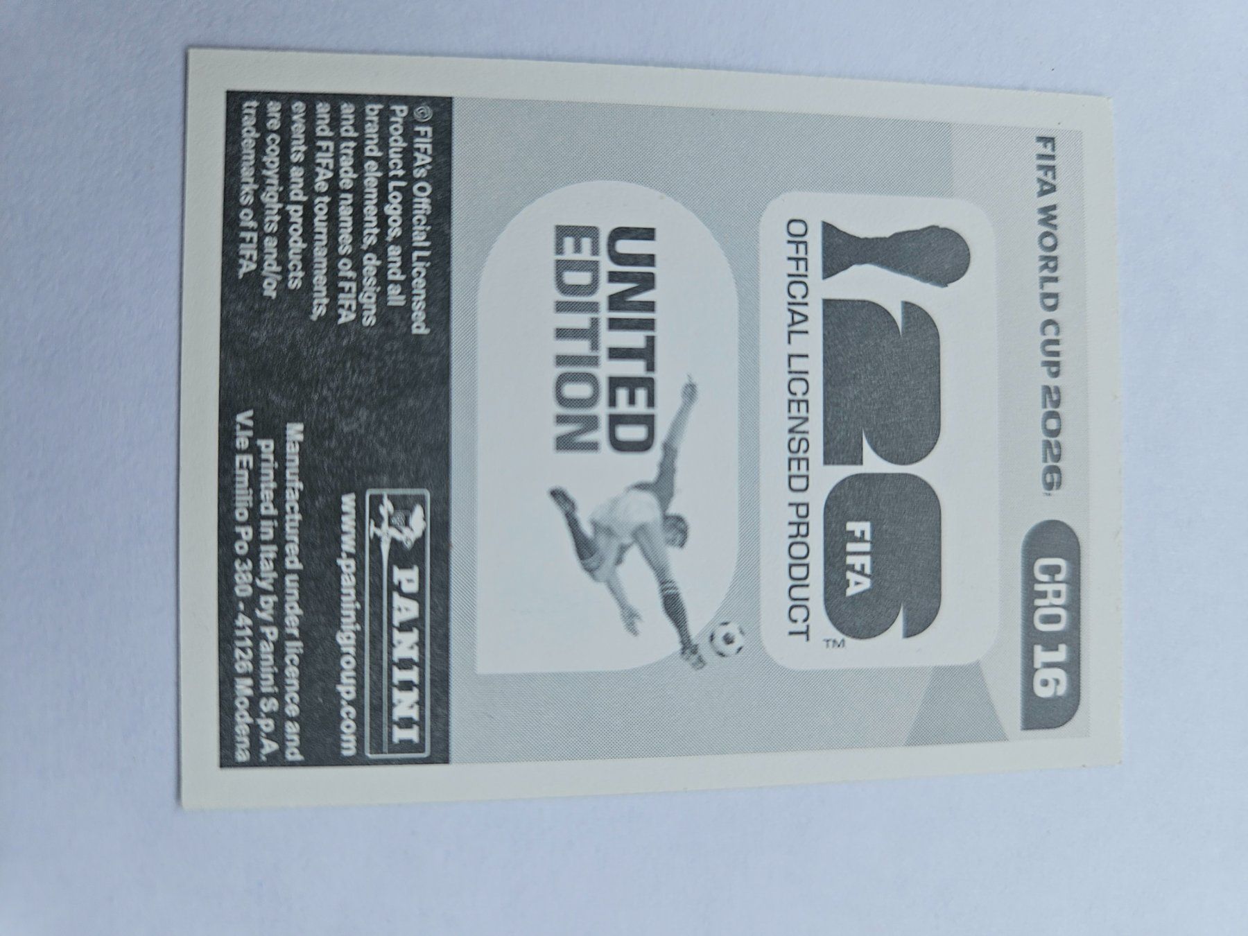 Panini Carte collezionabili: CRO 16 – Usato da Würenlingen venduto da Dinli 1