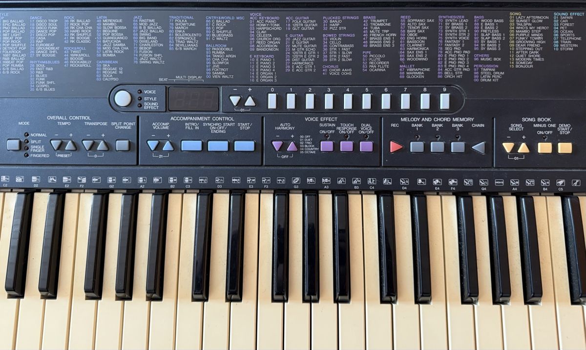 Yamaha Musikinstrumente: Clavier Yamaha PSR-310 – Gebraucht aus Aumont von Sidji3 2