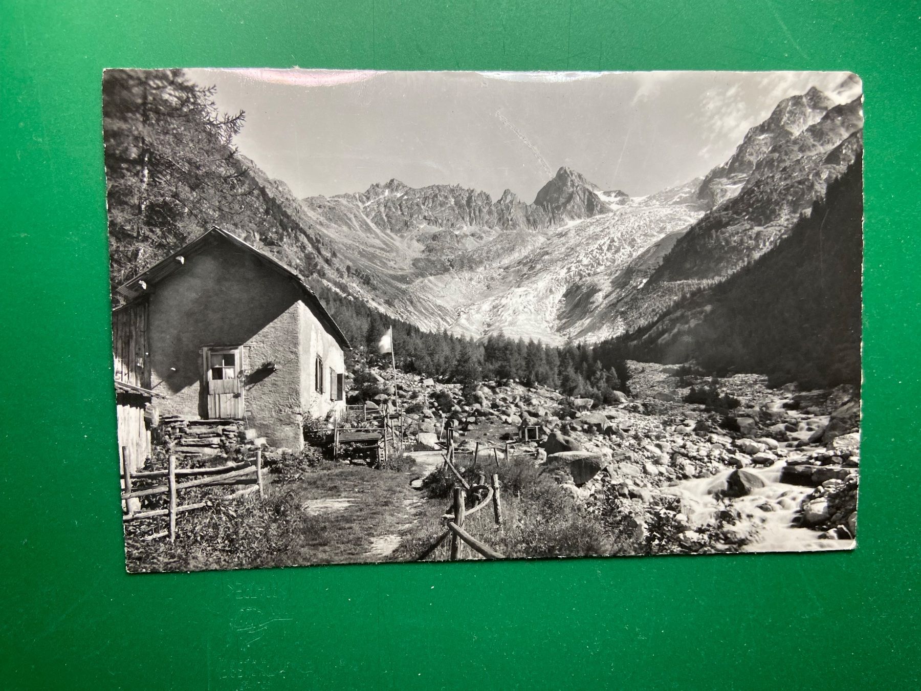Ansichtskarten: Le Pavillon du Glacier du Trient – Gebraucht aus Steg VS von _vinci_
