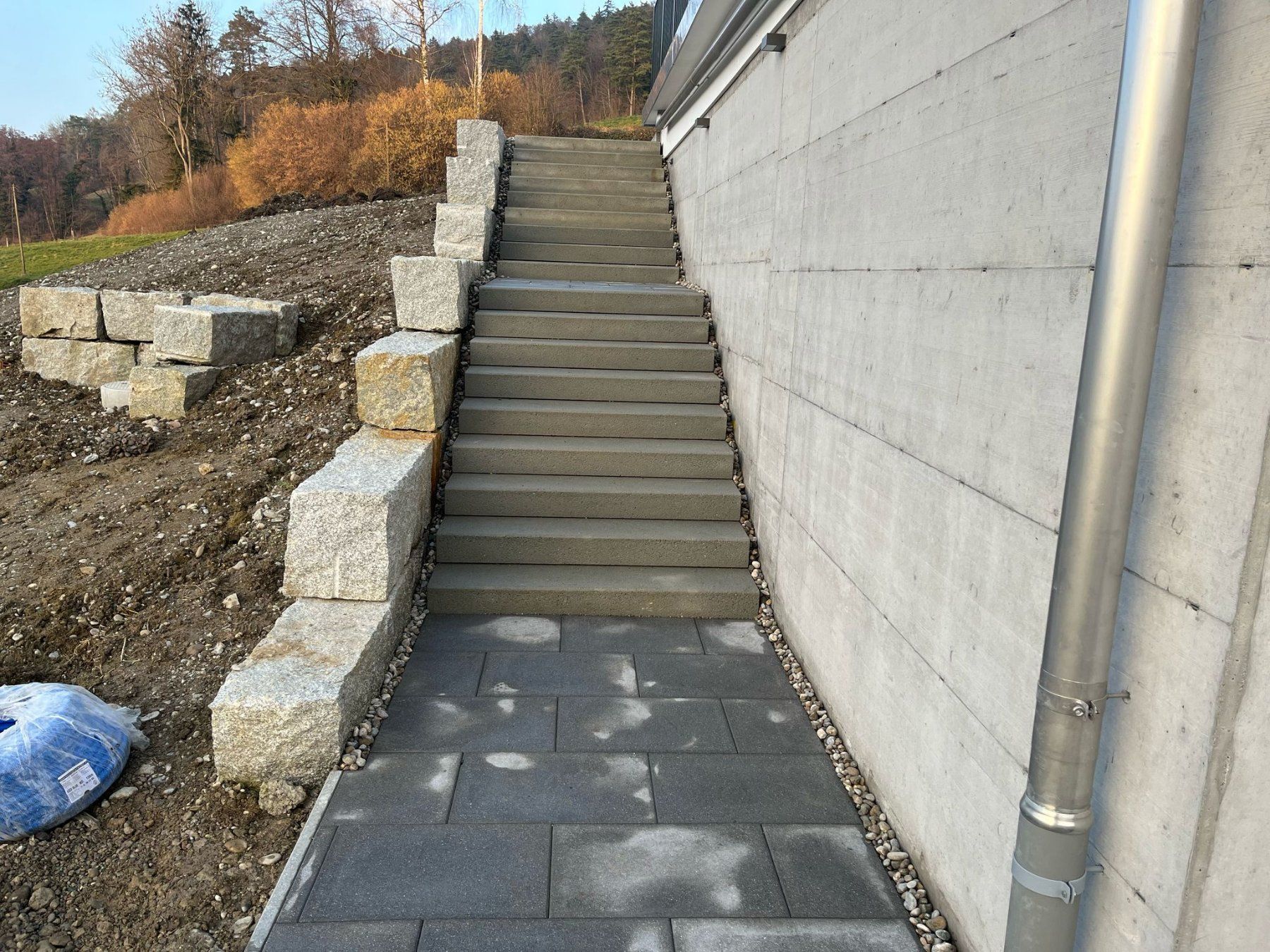 Steine & Dachziegeln: Granitblöcke polen gespalten – Neu (gemäss Beschreibung) aus Dinhard von Betonblocksteine.ch 4