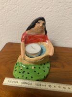 Eine Figur mit Möglichkeit für ein Teelicht