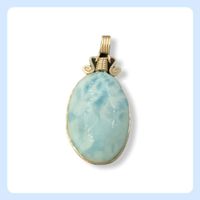 Larimar AA Anhänger, Larimar AA Kette