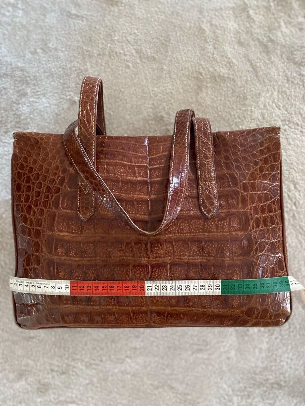 Borse da donna: Borsa in coccodrillo Vintage – Usato da Novazzano venduto da ige_cwq5 6