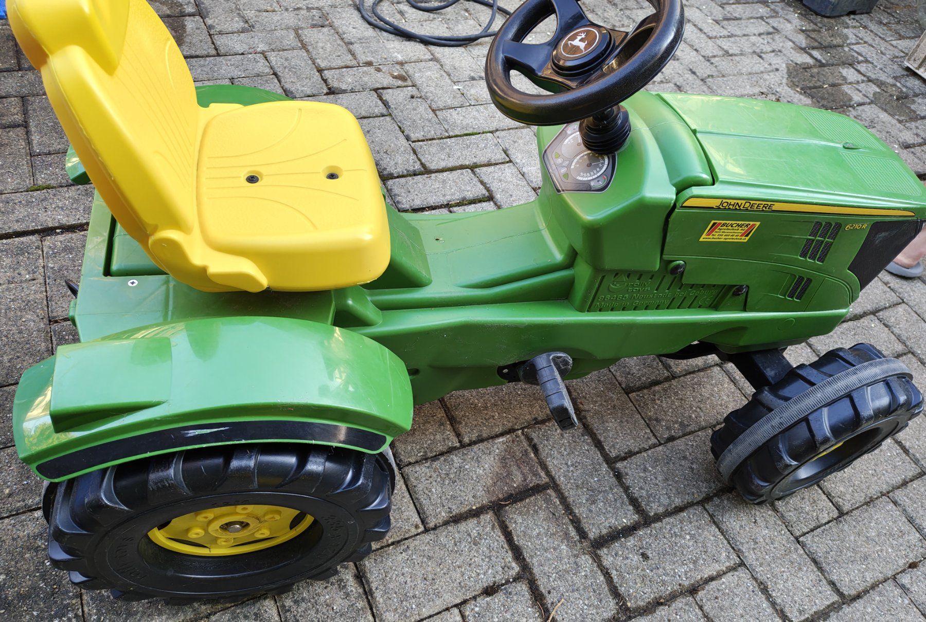 John Deere Fahrzeuge für Kinder: Tret traktor John Deere – Gebraucht aus Uerkheim von Justi.y 1