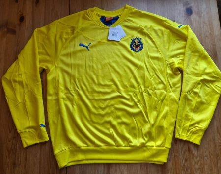 Villarreal C. F. Pullover Puma Gr. XL NEU Spanien Fussball
