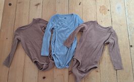 3 Bodys H&M und La Redoute Gr. 86/92