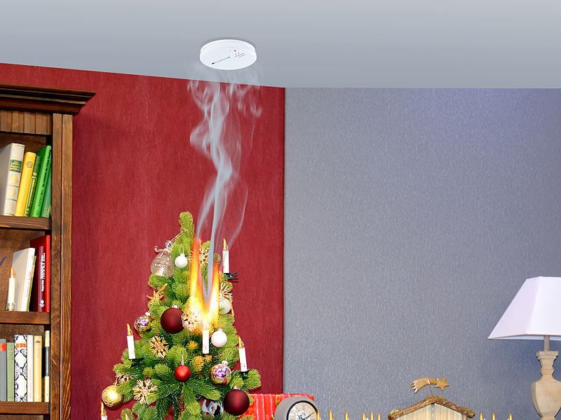 Sistemi d'allarme: Fotoelektrischer Rauchmelder – Nuovo e nell'imballaggio originale da Giubiasco venduto da softmail 2