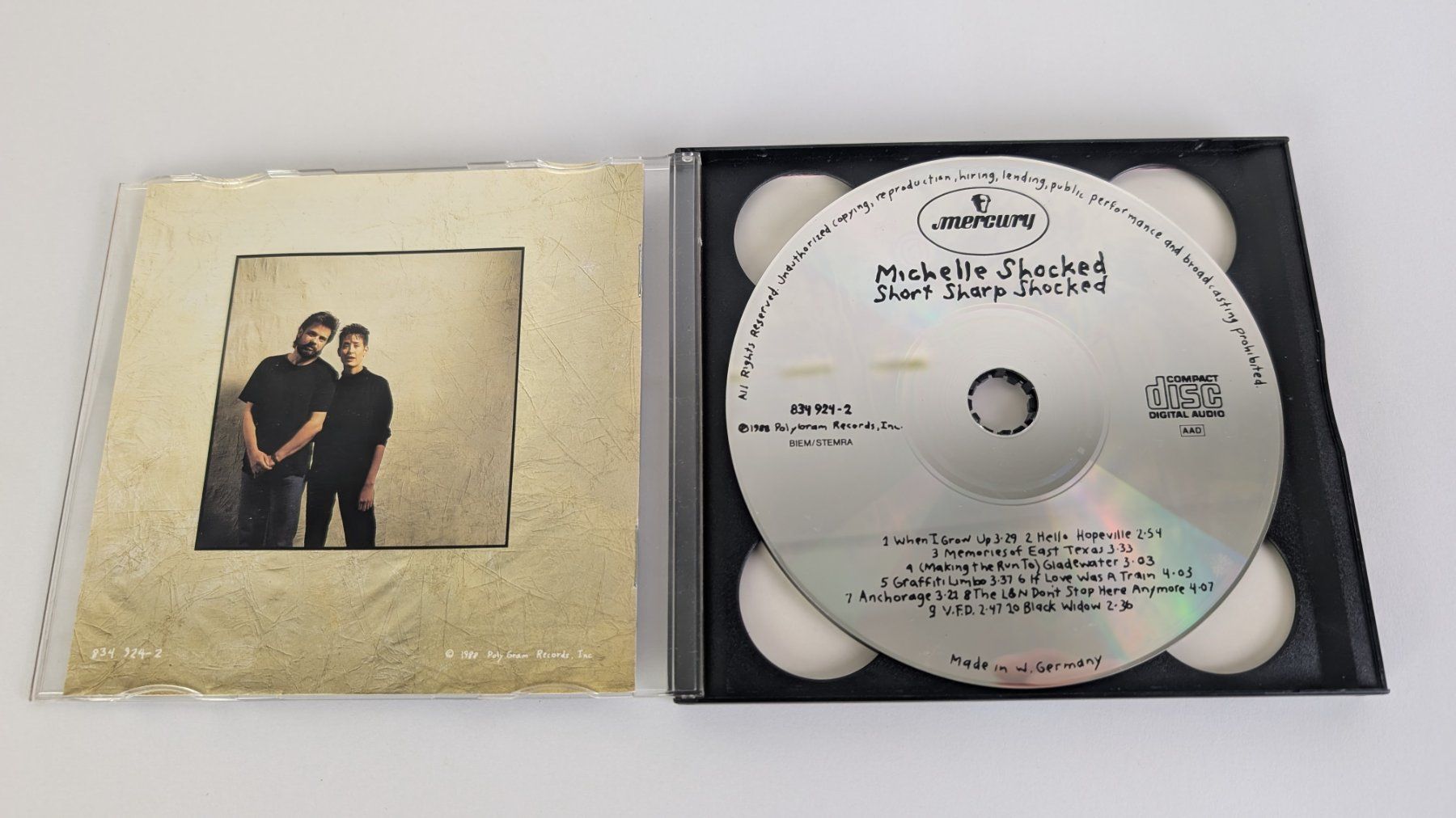 CD: Michelle Shocked - Short Sharp Shocked CD, Top (2xCD) – Usato da Zürich venduto da axolottchen 4