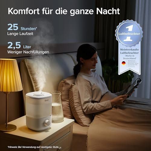 Luftbefeuchter: Luftbefeuchter Schlafzimmer 23dB leise Humidifier Top-Fill – Neu und originalverpackt aus Hundwil von pak_b5sl 2