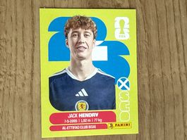 Panini FIFA WM 2026 Sticker Jack Hendry SCO 3