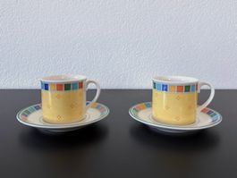 Villeroy & Boch Twist Alea Limone Espressotasse, 2 Stück