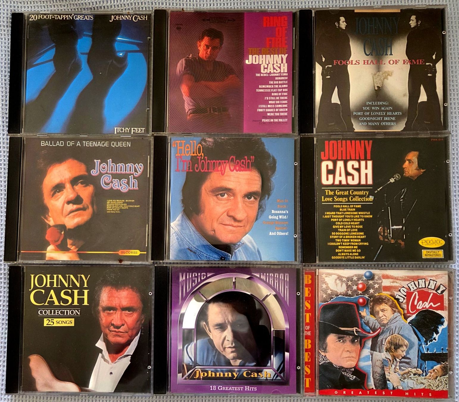 CD: Johnny Cash - 22 CDs - s. Bilder – Usato da Reinach BL venduto da solidsenders 2