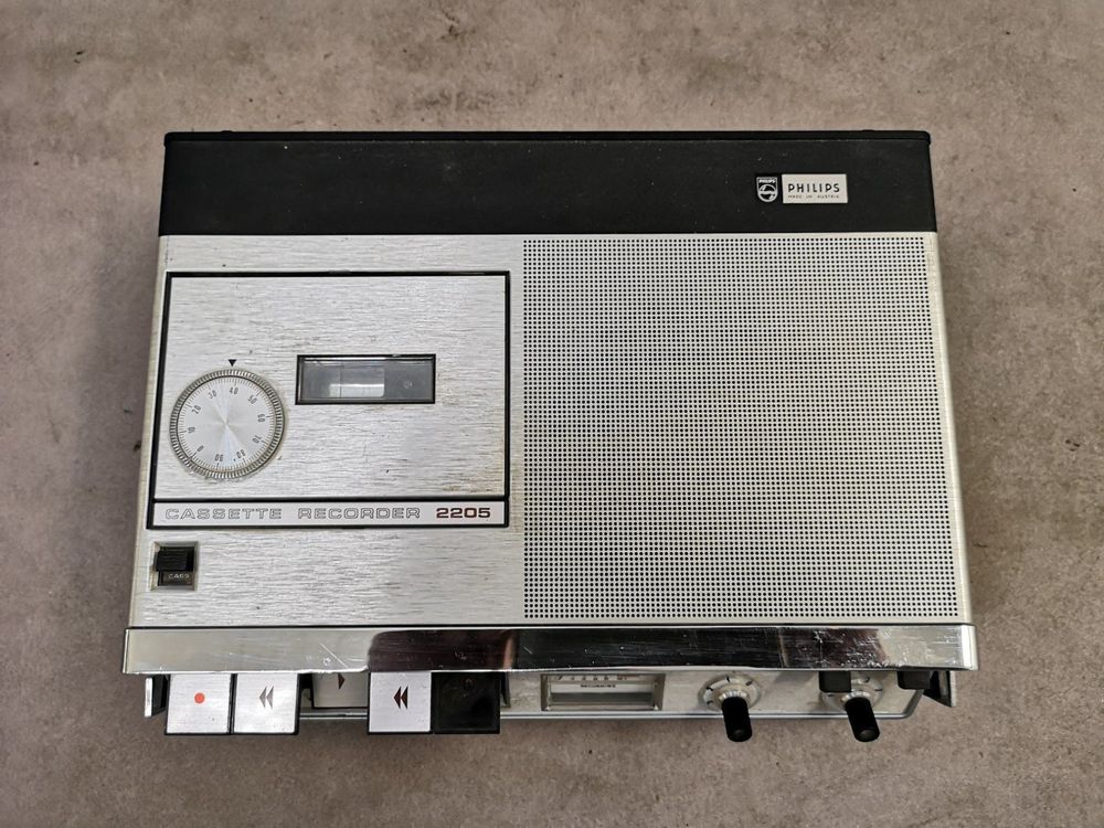 Philips Cassette Recorder 2205 Kaufen Auf Ricardo 3831