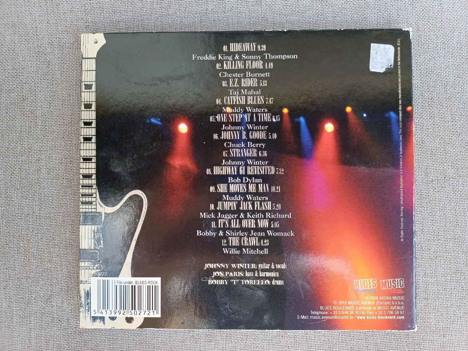 CD: Johnny Winter "Highway 61 revisited" CD digipak – Usato da Begnins venduto da Drastic-Sound 1