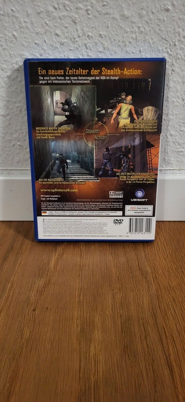 Sony Spiele: PS 2 - Splinter Cell Pandora Tomorrow – Gebraucht aus Münsingen von DigitaleSpielecke 1